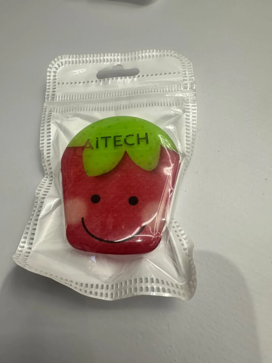 Anillos Y Popsockets Frutilla Aitech