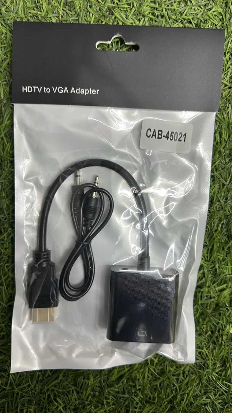 Cables Fuentes Y Adaptadores Adaptador Hdtv-Vga