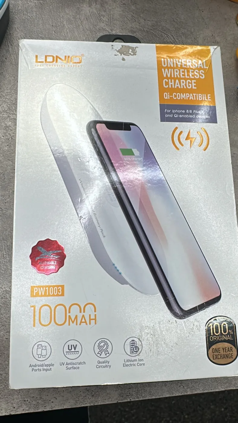 Cargador Power Bank Ldnio