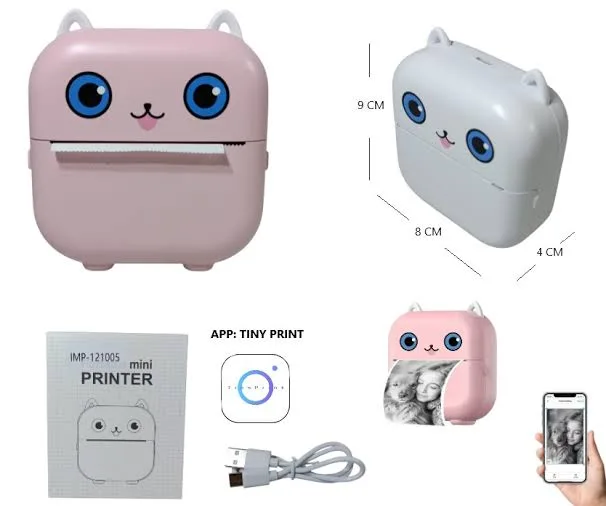 Hogar Mini Impresora Printer