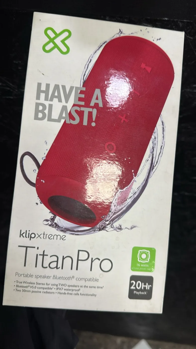 Parlante Titanpro Klipxtreme