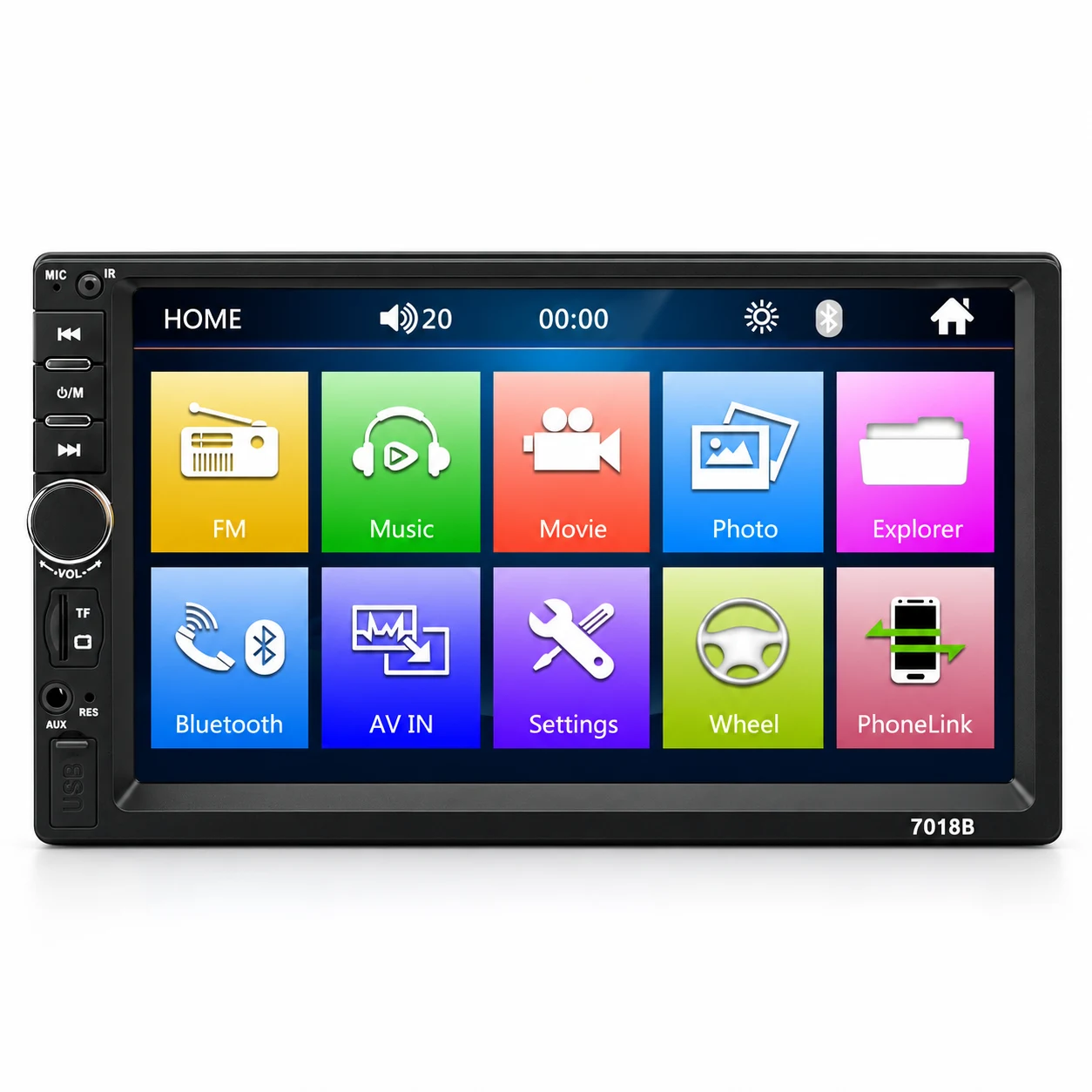 Estéreo PARA AUTO 7018B PANTALLA TACTIL 7 PULGADAS