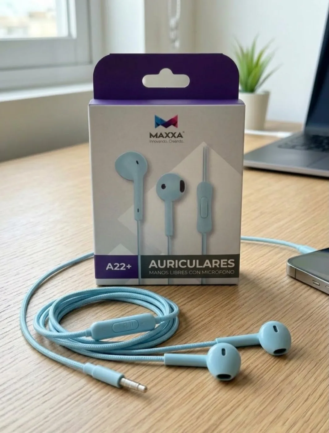 Auricular Con Cable A22+