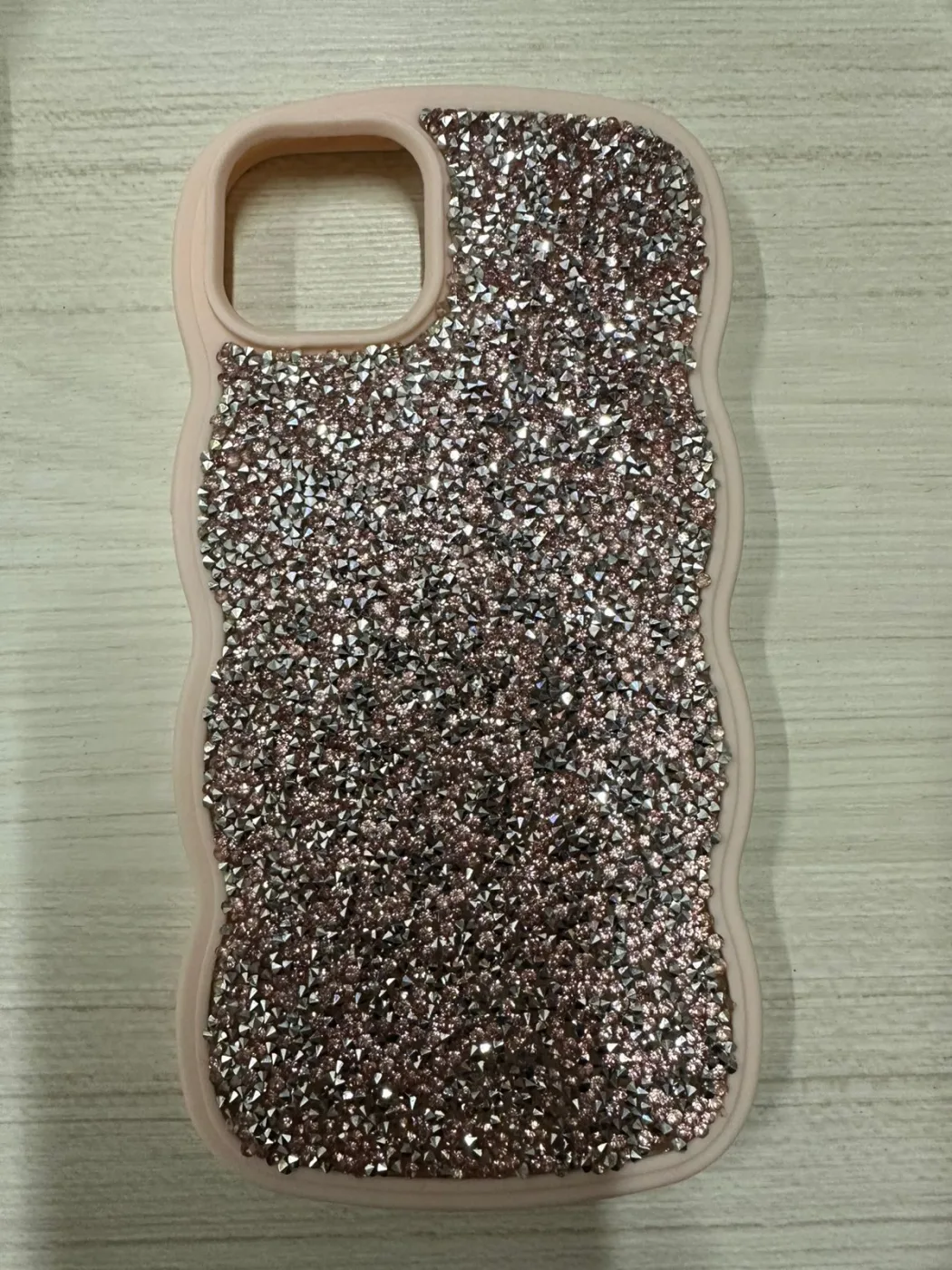 TPU Diamante iPhone 14 Plus-15 PLUS — ROSA — Producto
