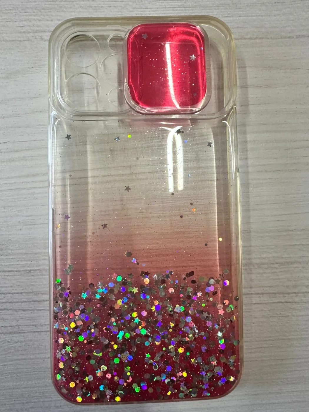 TPU Glow Estrella iPhone 13 — ROJA — Producto