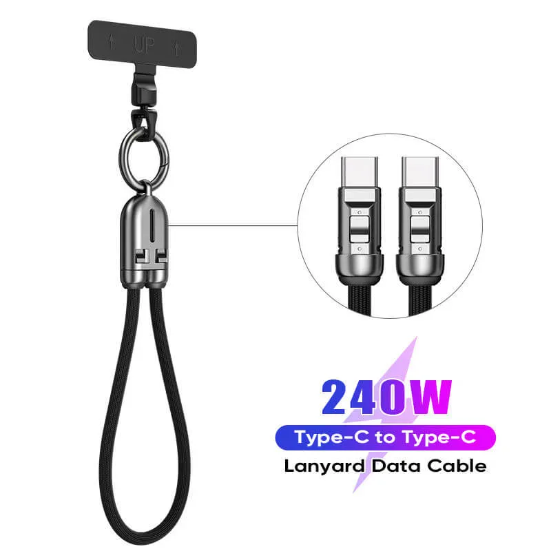 Cable USB C-C Pulsera Turbo Power