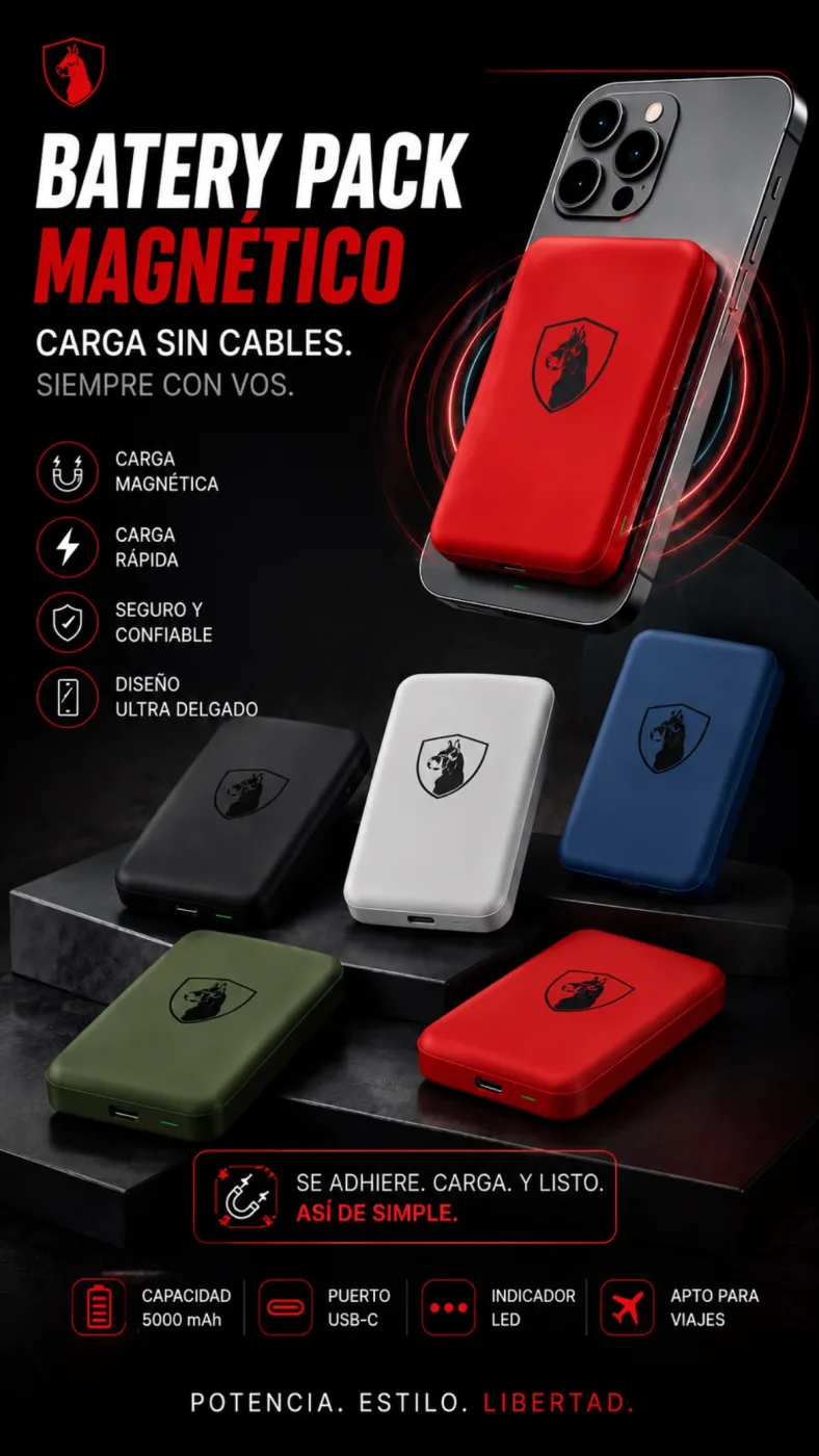Cargador Magsafe Batery Pack