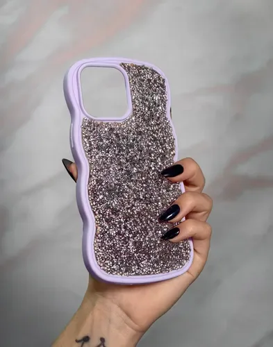 TPU Diamante iPhone 15 PRO MAX — LILA — Producto