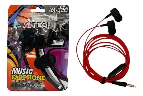 Auricular Con Cable Flat Ai-300