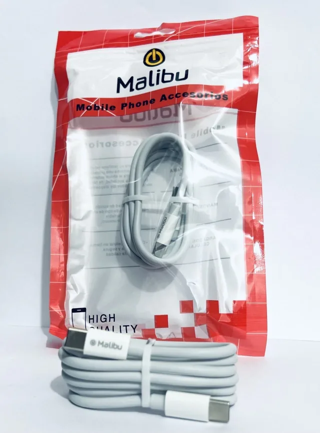 Cable USB C-C C-C Malibu