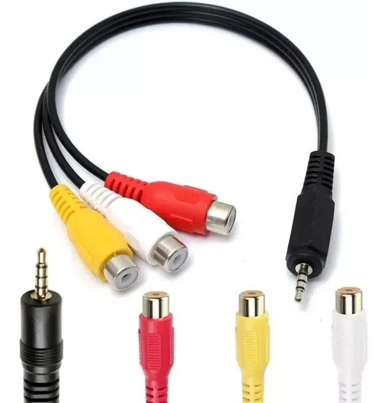 Cables Fuentes Y Adaptadores Audio 3.5 A.v