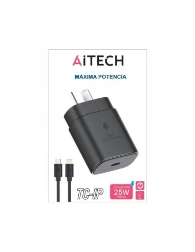Cargador Ip C-iPhone 25W Aitech