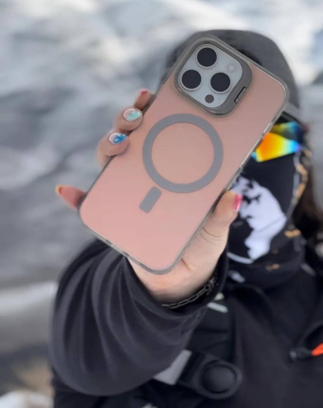 TPU Crux iPhone 14 PRO MAX — Plateado — Producto