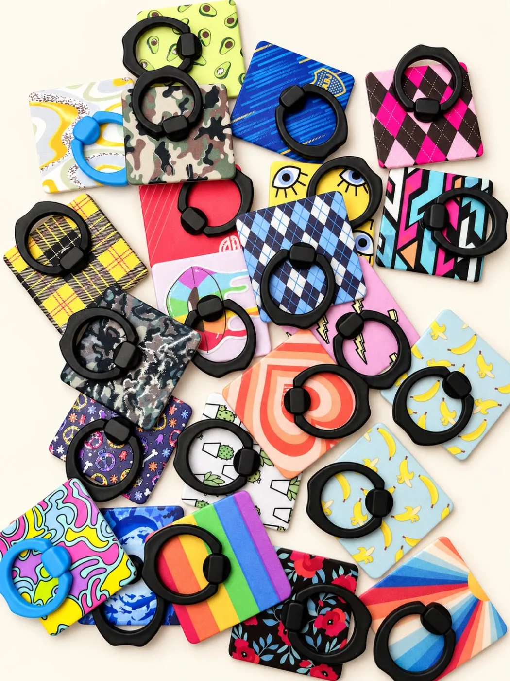 Anillos Y Popsockets Corre Para Cel Diseño