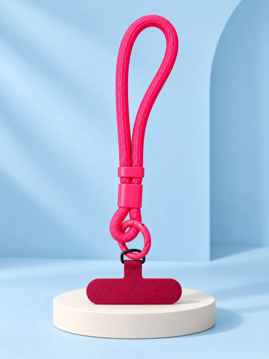 Anillos Y Popsockets Correa 30CM — FUCSIA — Producto