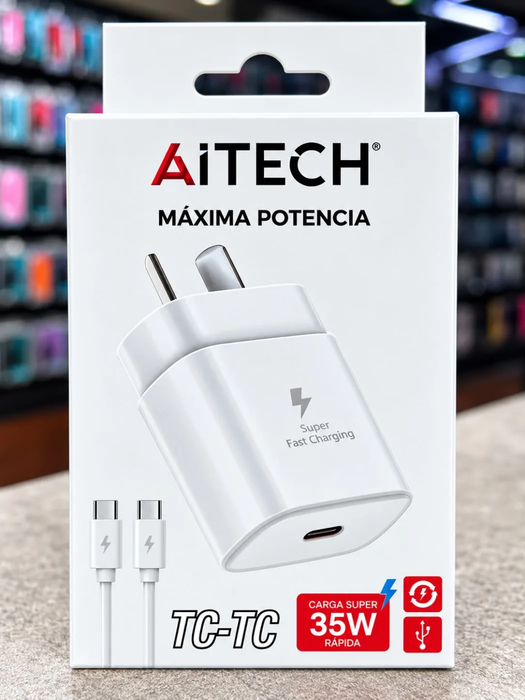 Cargador Tipo C35W Aitech