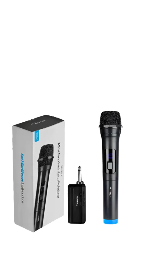 Hogar Microfono Inalambrico Profesional Aitech Recargable