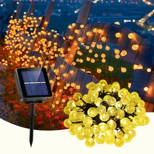 Luminaria Guirnalda LED Solar