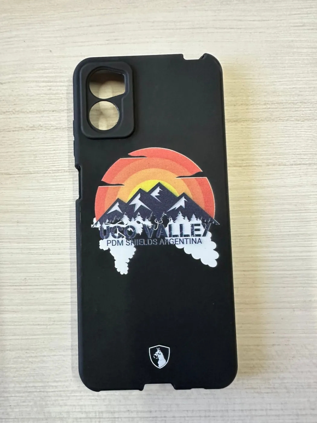 TPU Uco Valley Motorola E13 — NEGRO — Producto