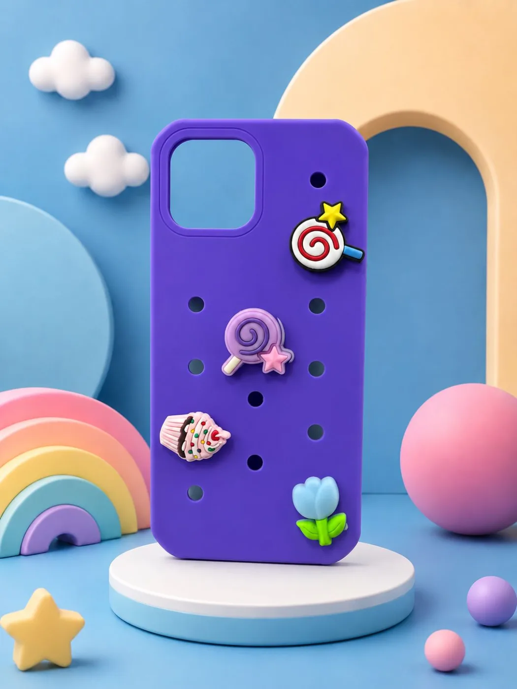 Pins iPhone 11 — MORADA — Producto