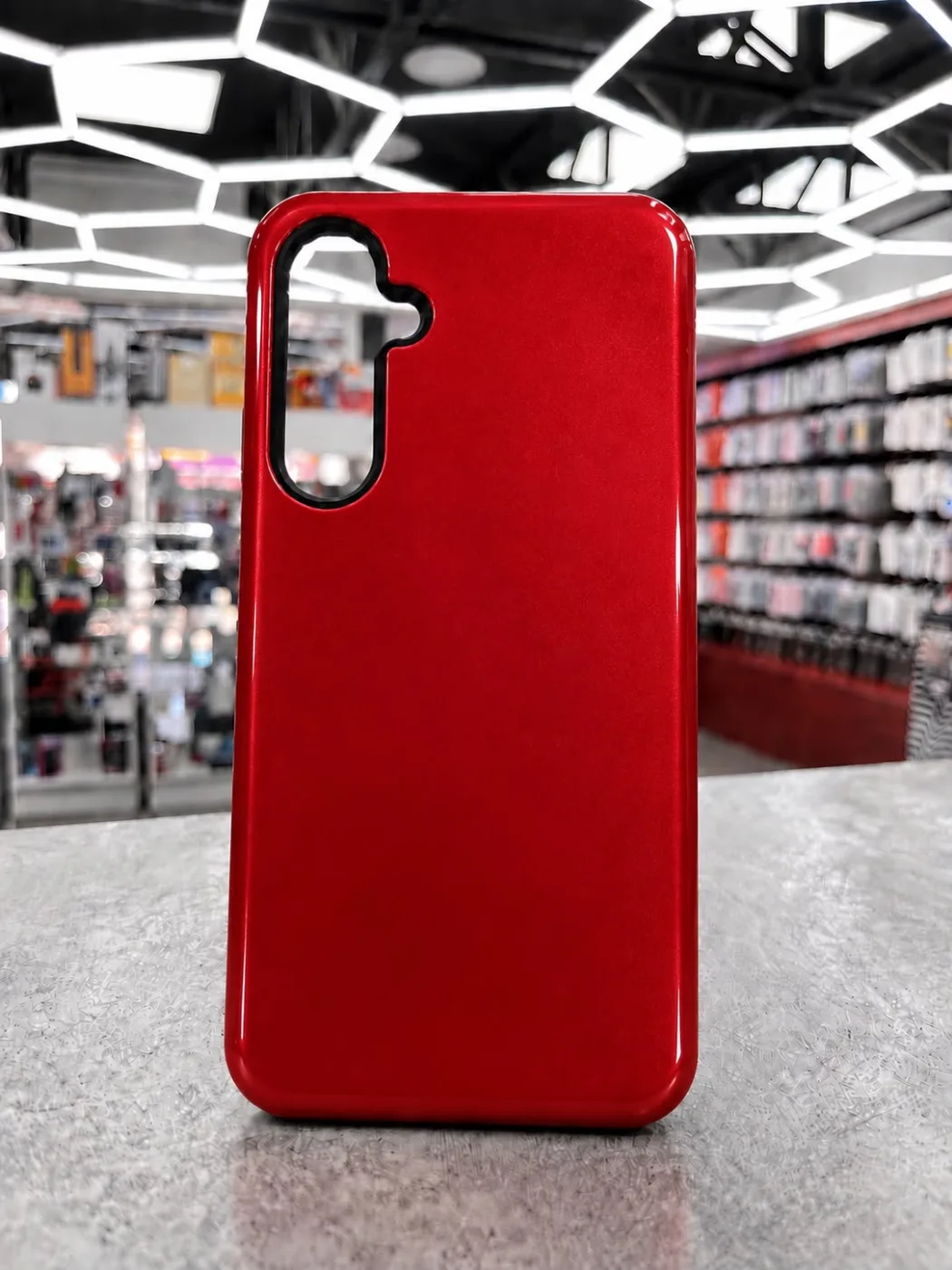 Soft Case Redmi 10C — ROJO PERLADO — Producto