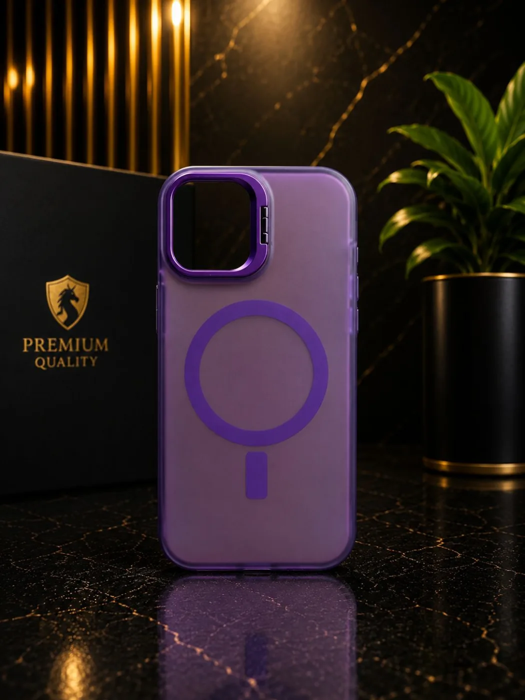 TPU Crux iPhone 15 PRO MAX — Morado — Producto
